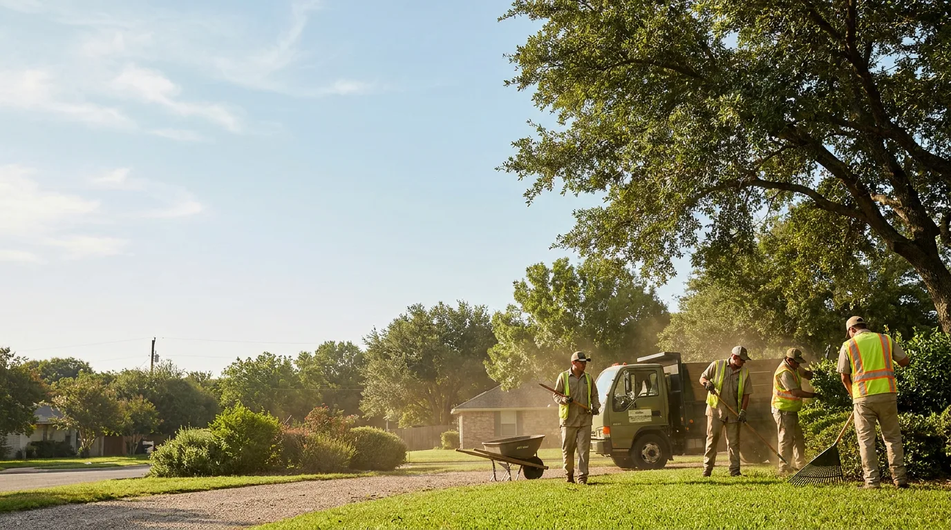 Landscaping in Fluvanna, TX near me